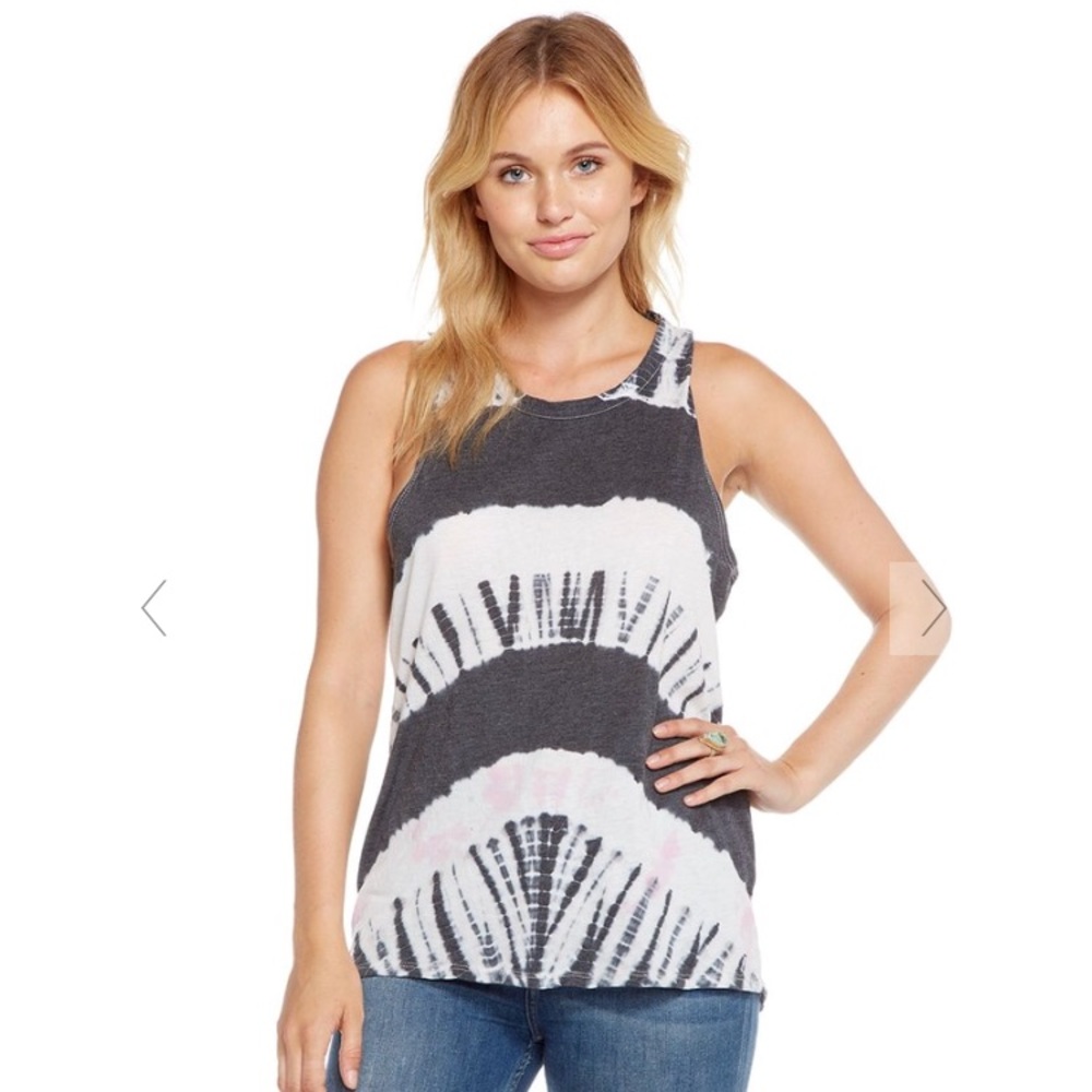 CHASER VINTAGE JERSEY DECONSTRUCTED HI LO MUSCLE T